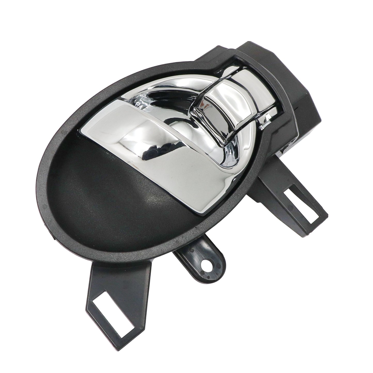 Black&Chrome Interior Door Handle for Nissan 1.6L 1.8L 09-19 Front / Rear Right