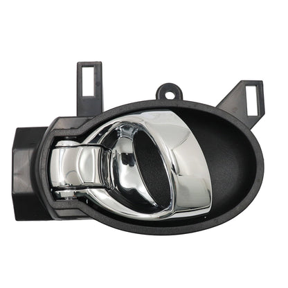 Black&Chrome Interior Door Handle for Nissan 1.6L 1.8L 09-19 Front / Rear Right