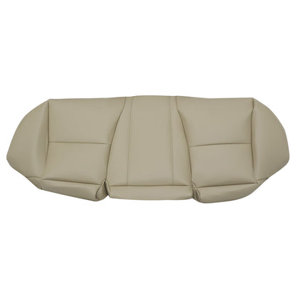For 2003-2006 2007 Honda Accord EX LX Rear Bench Bottom Leather Seat Cover Tan