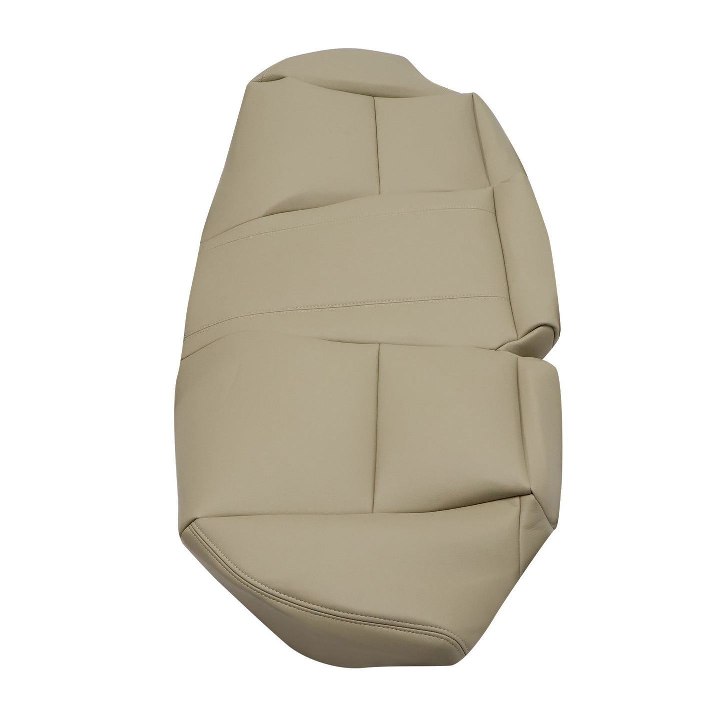 For 2003-2006 2007 Honda Accord EX LX Rear Bench Bottom Leather Seat Cover Tan