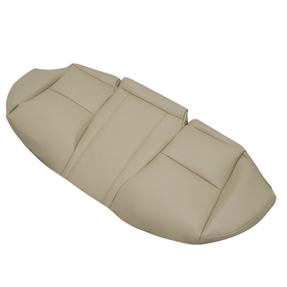 For 2003-2006 2007 Honda Accord EX LX Rear Bench Bottom Leather Seat Cover Tan