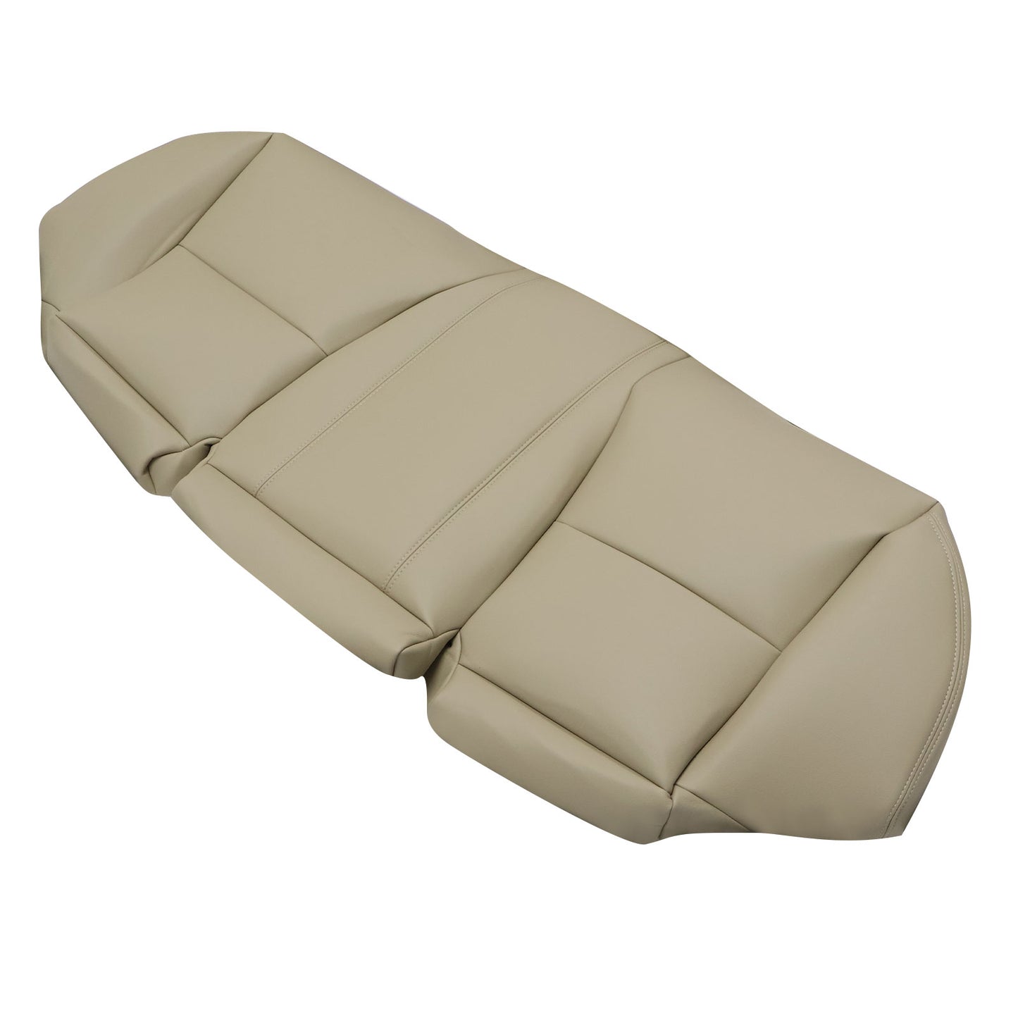 For 2003-2006 2007 Honda Accord EX LX Rear Bench Bottom Leather Seat Cover Tan