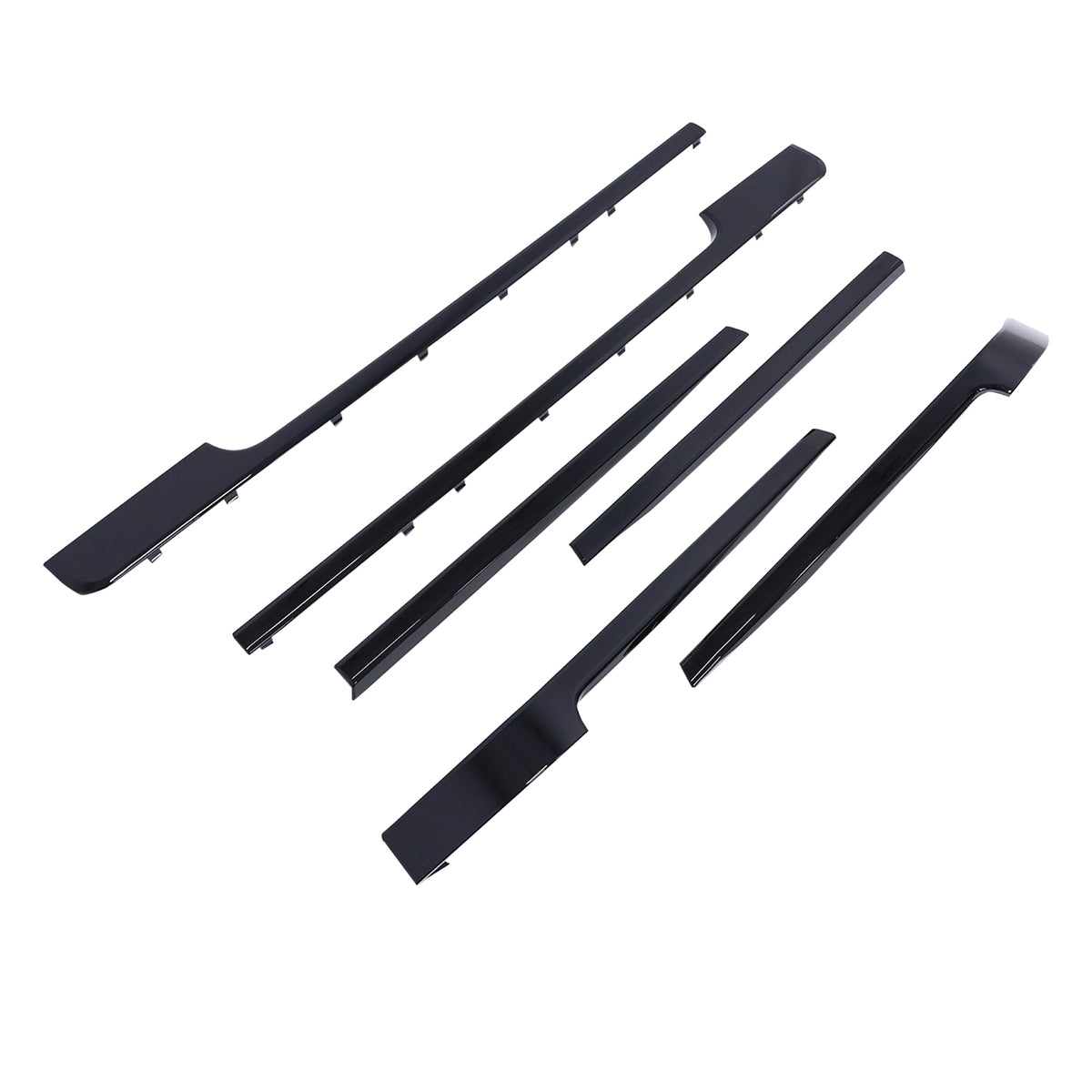6pcs Door Side Body Molding Trim Strip Kits For Range Rover L405 2013-2022