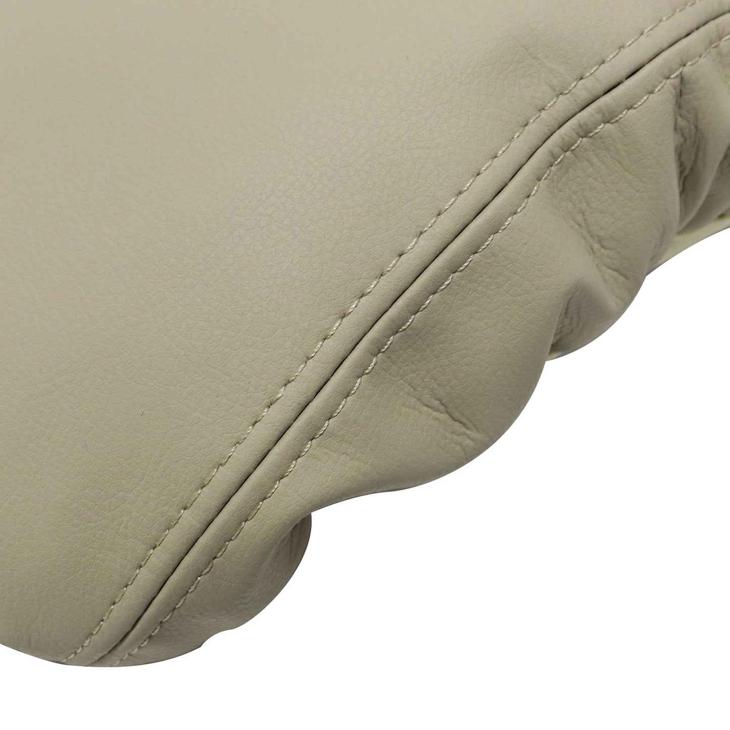 New Fits 2013-2019 Cadillac XTS Center Console Seat Armrest Cover Leather Beige