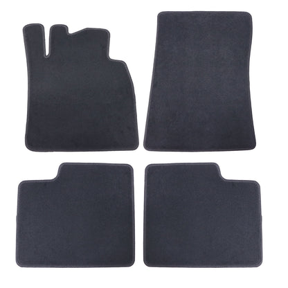 For 2002-10 Mercedes-Benz W463 G Class Velour Floor Mats Carpet Anti-Slip Black