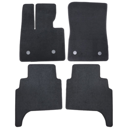 Velour Floor Mats Carpet Fits 2019-2026 Mercedes-Benz W465 W463A G Class Black