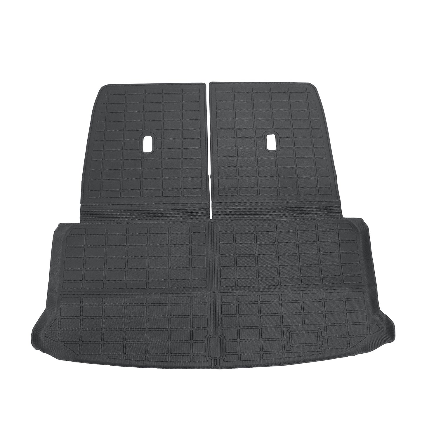 Floor Mat & Trunk Cargo Liners For 2024-2026 Lexus TX with Subwoofer TPE Black