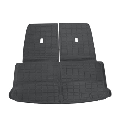 Floor Mat & Trunk Cargo Liners For 2024-2026 Lexus TX with Subwoofer TPE Black