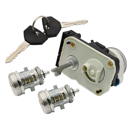 For JEEP GRAND CHEROKEE 1998 DODGE DAKOTA 98-00 Ignition Door Lock Switch +Keys