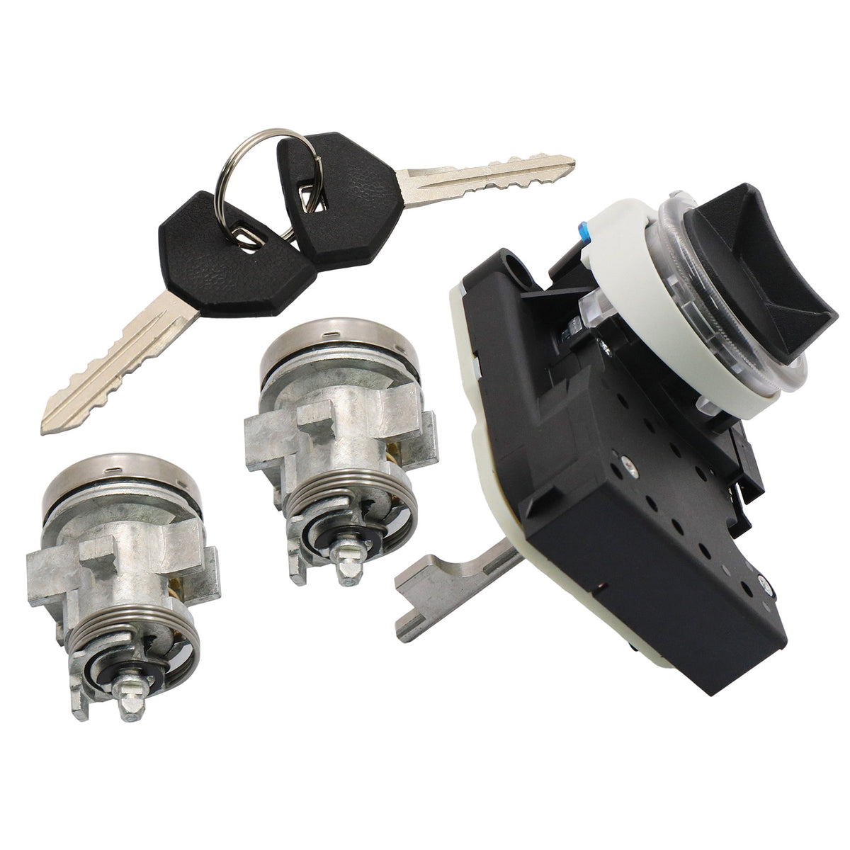 For JEEP GRAND CHEROKEE 1998 DODGE DAKOTA 98-00 Ignition Door Lock Switch +Keys