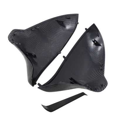 Replacemnt Real Carbon Fiber Mirror Caps Fits For F80 F82 F83 F87 M3 M4 M2 15-20