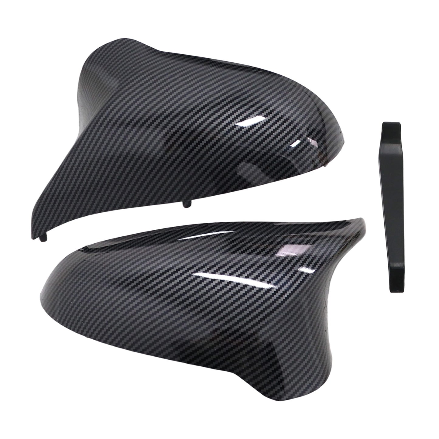 Replacemnt Real Carbon Fiber Mirror Caps Fits For F80 F82 F83 F87 M3 M4 M2 15-20