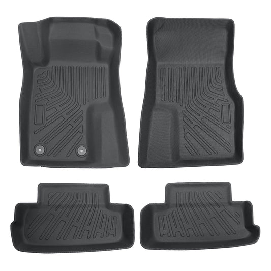Floor Mats Liner For 2004-2014 Ford Mustang Front & Rear All Weather TPE 4X New