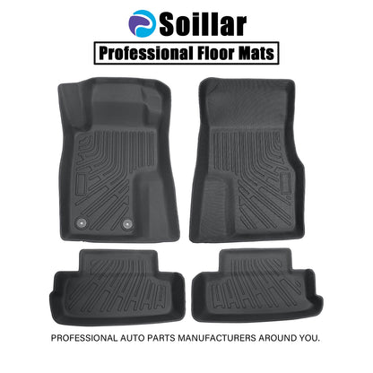 Floor Mats Liner For 2004-2014 Ford Mustang Front & Rear All Weather TPE 4X New