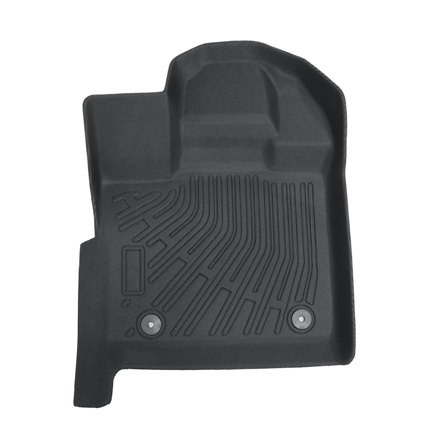 Floor Mats Liner TPE Fits 2015-2025 Ford F-150 Regular Cab 1st Row Bucket Seat