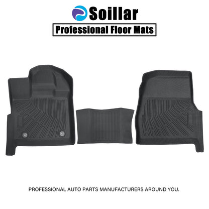 Floor Mats Liner TPE Fits 2015-2025 Ford F-150 Regular Cab 1st Row Bucket Seat