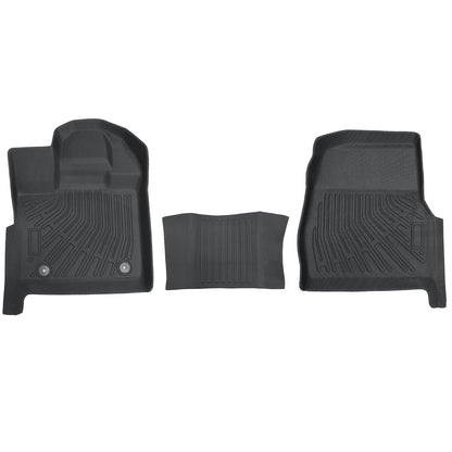 Floor Mats Liner TPE Fits 2015-2025 Ford F-150 Regular Cab 1st Row Bucket Seat