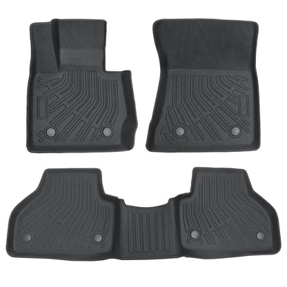 New Fits 2011-2018 BMW X3/2015-2018 BMW X4 TPE Floor Mats Liner 4-Door Black 3X