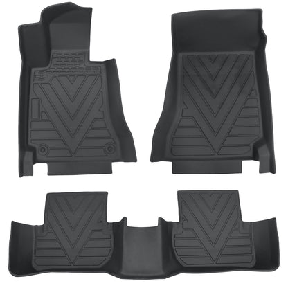 Floor Mats Liner For 2007-2014 Mercedes-Benz C Class W204 S204 TPE Waterproof