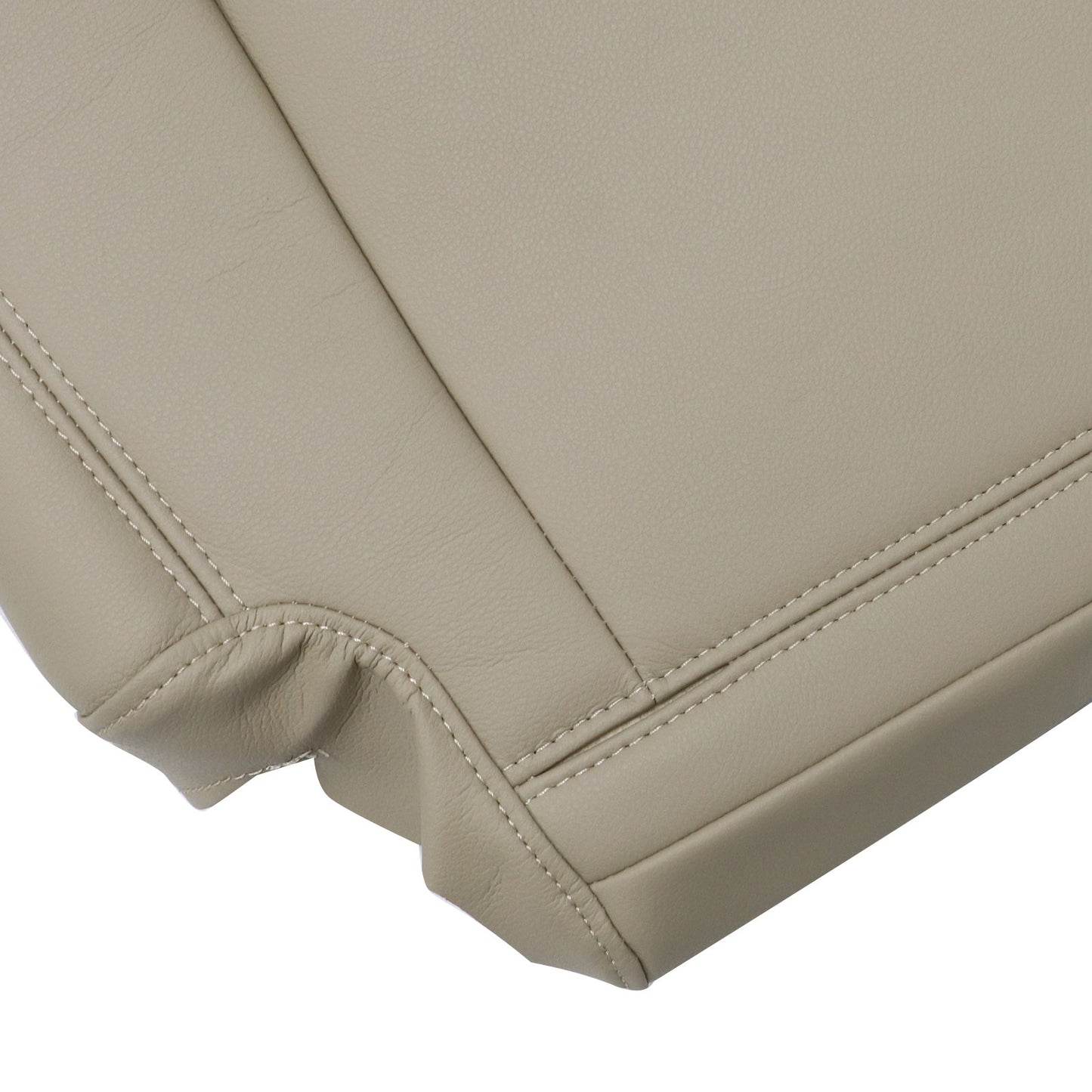 2007-2014 For Chevy Silverado GMC Sierra 2nd Row Driver Bottom Seat Cover Tan