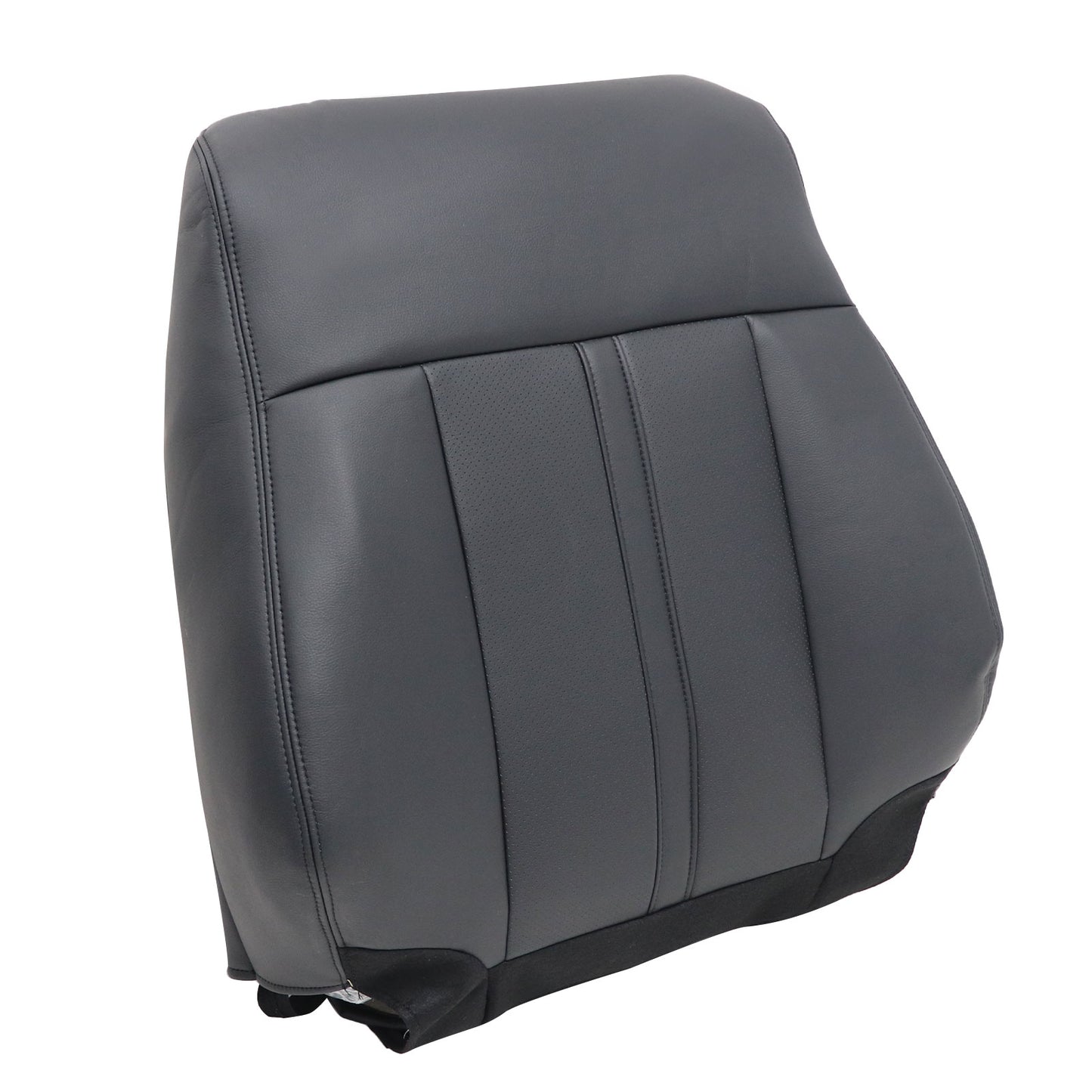2015 2016 2017 For Lincoln Navigator Passenger Side Top Leather Seat Cover Black