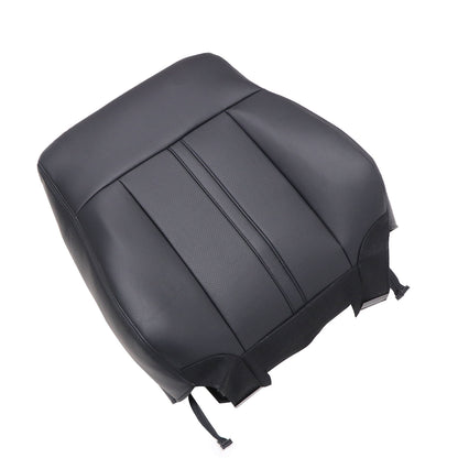 2015 2016 2017 For Lincoln Navigator Passenger Side Top Leather Seat Cover Black