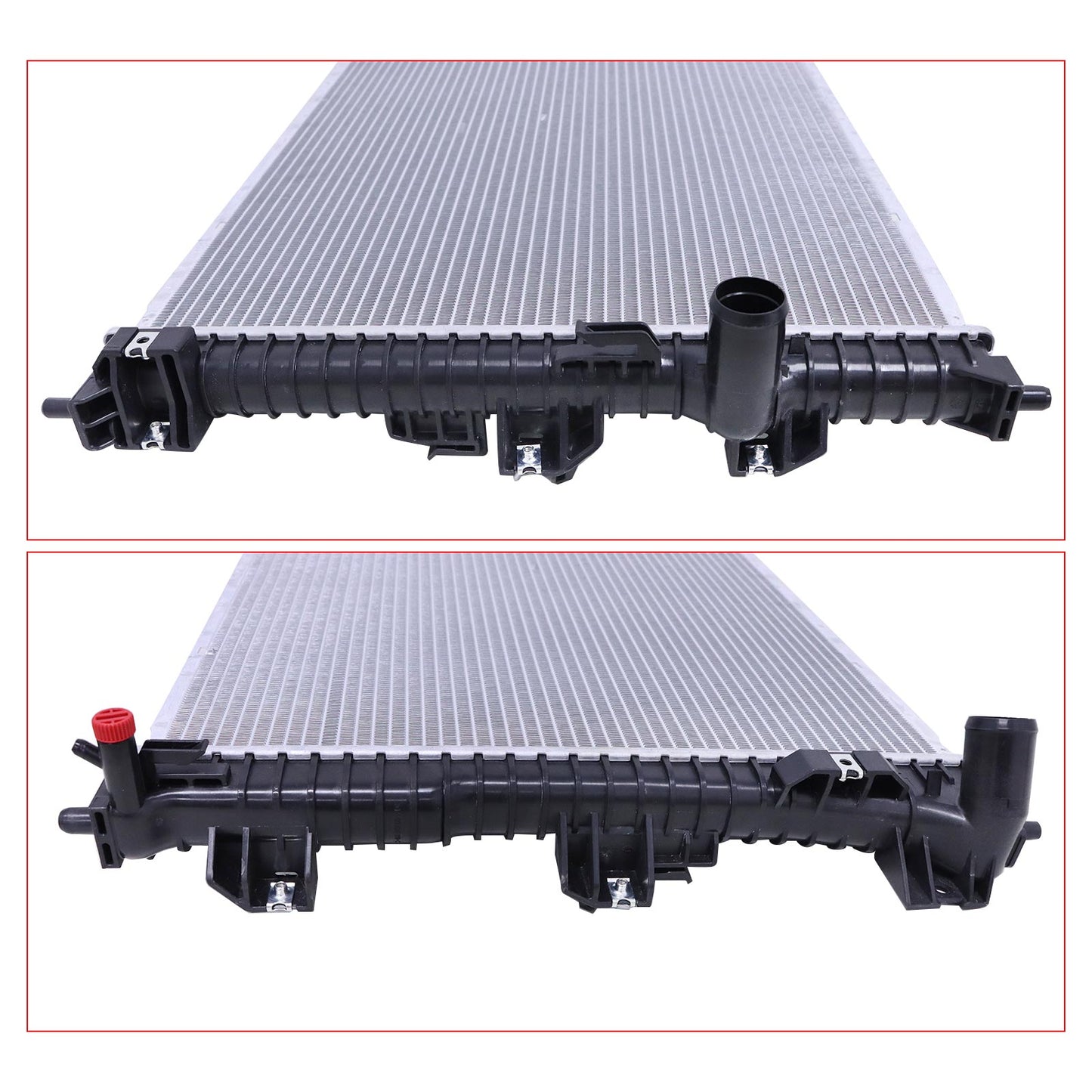 New Radiator For 2015-2019 Ford Explorer V6 3.5L / L4 2.3L FO3010343