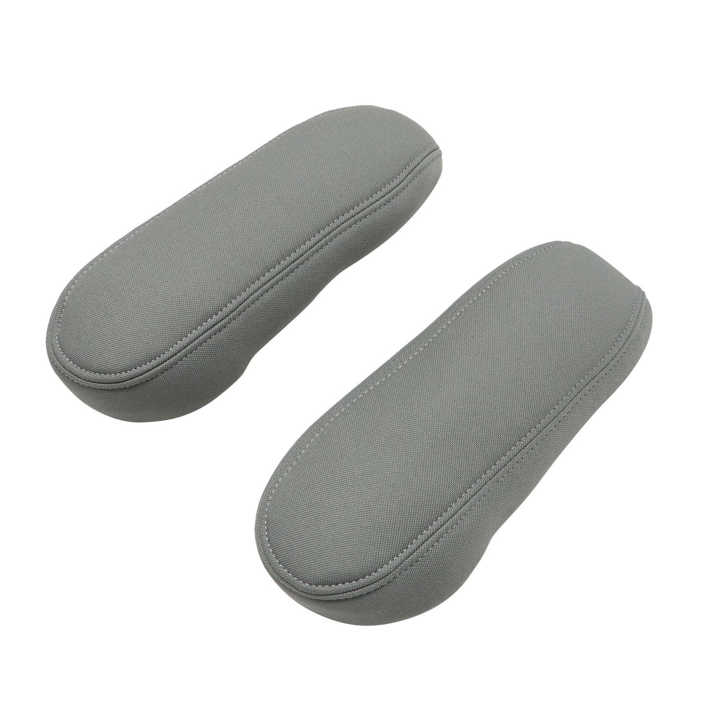 For 2003-2007 Ford F250 Lariat XLT Driver & Passenger Armrest Cloth Cover Gray