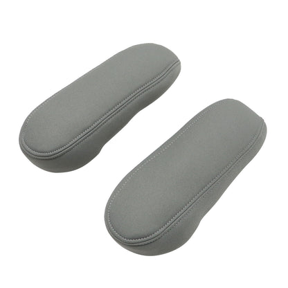 For 2003-2007 Ford F250 Lariat XLT Driver & Passenger Armrest Cloth Cover Gray