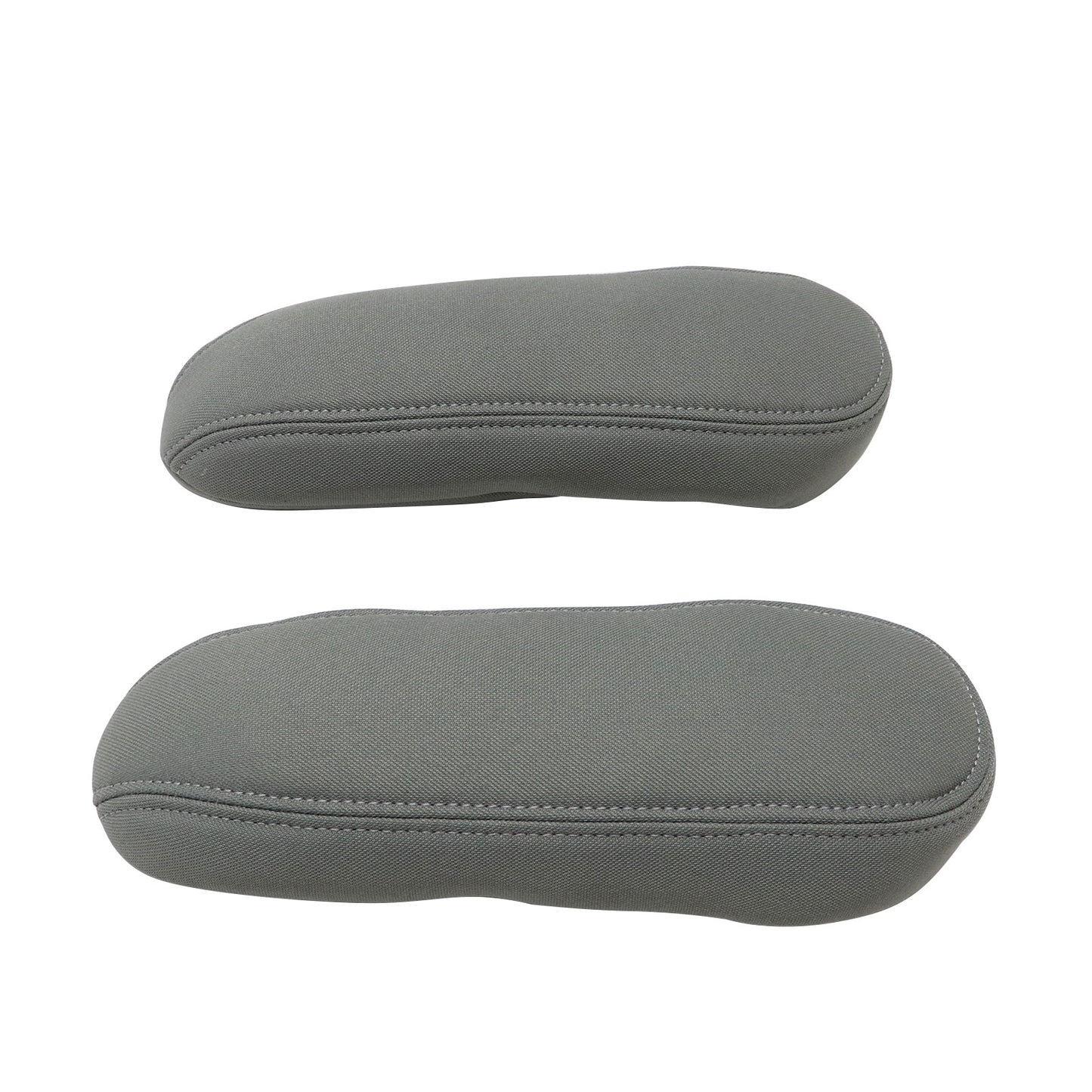 For 2003-2007 Ford F250 Lariat XLT Driver & Passenger Armrest Cloth Cover Gray