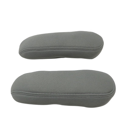 For 2003-2007 Ford F250 Lariat XLT Driver & Passenger Armrest Cloth Cover Gray