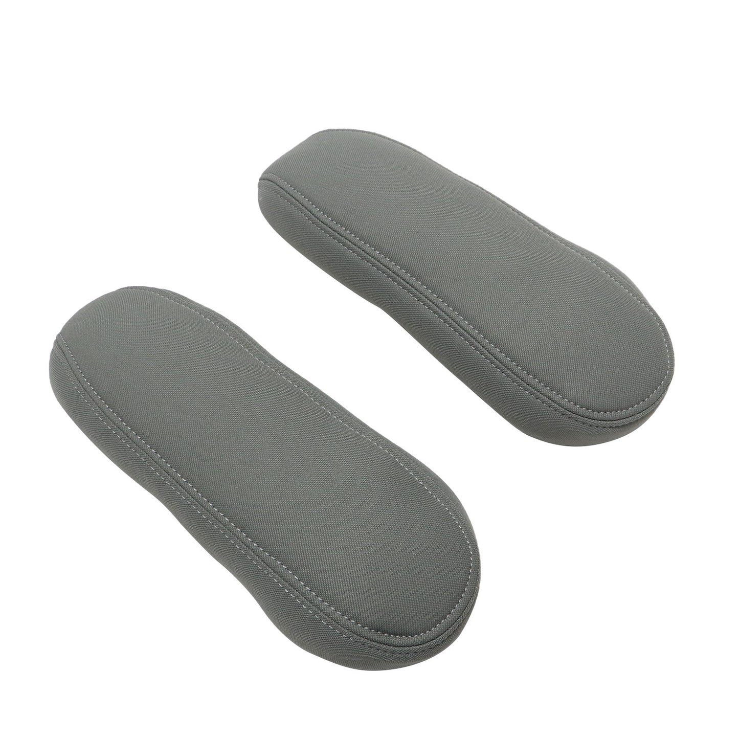 For 2003-2007 Ford F250 Lariat XLT Driver & Passenger Armrest Cloth Cover Gray