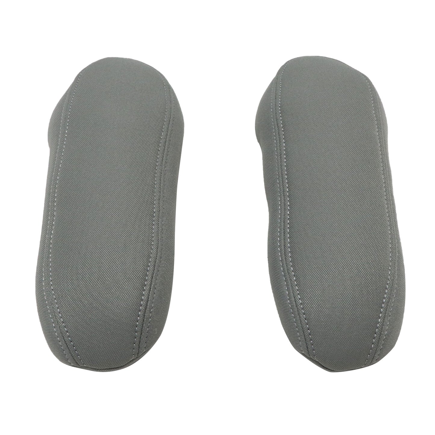 For 2003-2007 Ford F250 Lariat XLT Driver & Passenger Armrest Cloth Cover Gray