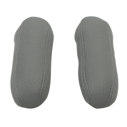 For 2003-2007 Ford F250 Lariat XLT Driver & Passenger Armrest Cloth Cover Gray