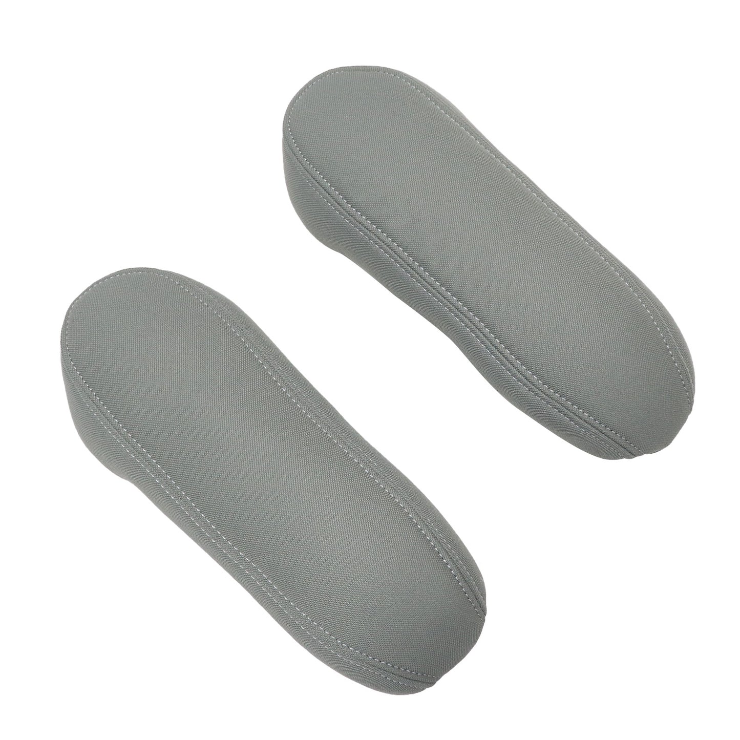 For 2003-2007 Ford F250 Lariat XLT Driver & Passenger Armrest Cloth Cover Gray