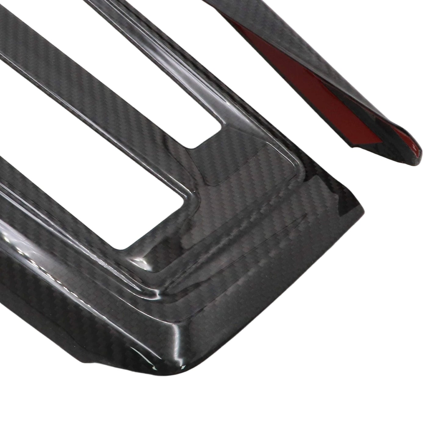 Real Carbon For Volkswagen GTI Golf R 2021-2025 Console Gear Shift Panel Decor