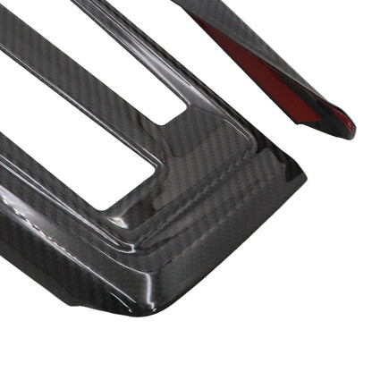 Real Carbon For Volkswagen GTI Golf R 2021-2025 Console Gear Shift Panel Decor