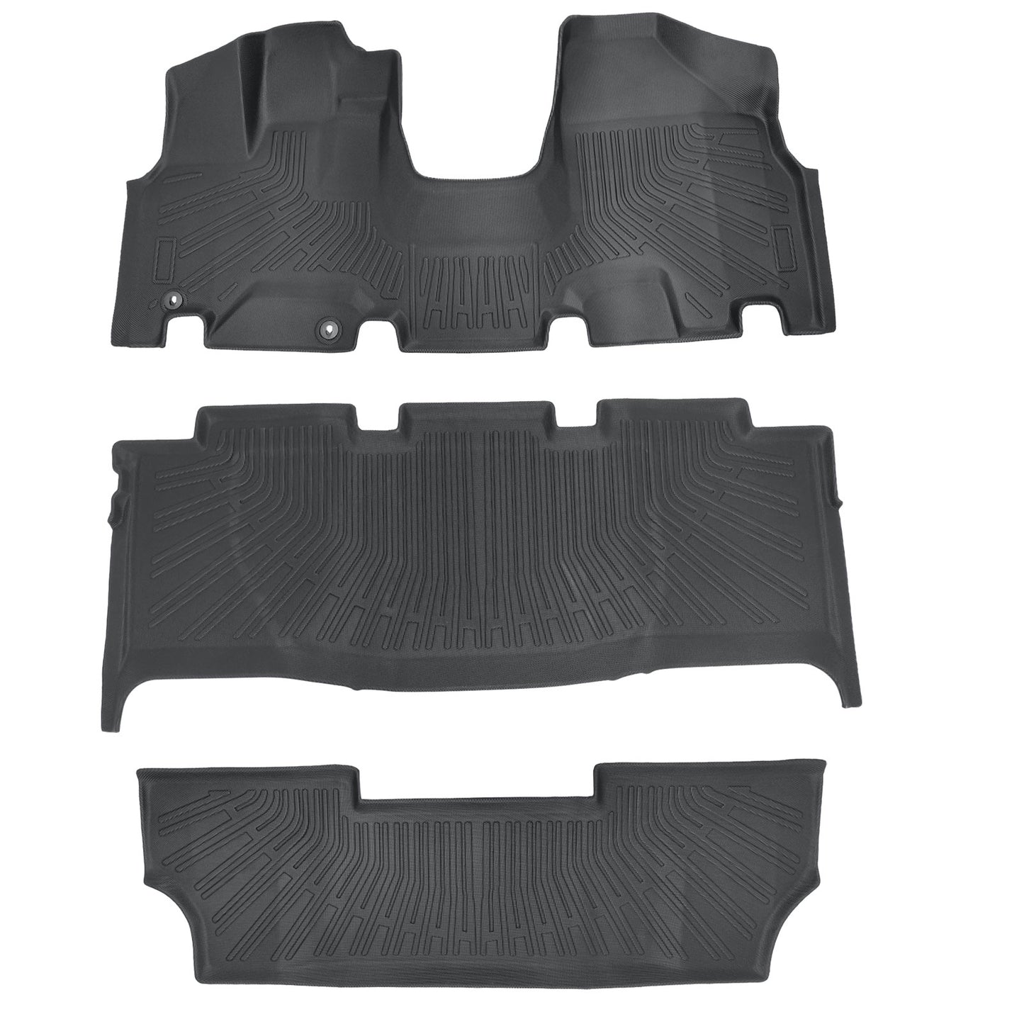 TPE Floor Mats For 2005 2006 2007 2008 2009 2010 Honda Odyssey 3Row Floor Liners