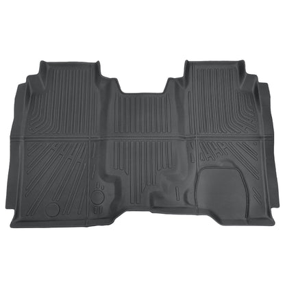 For 2024 2025 Chevy Silverado EV WT TPE Front & Rear Floor Mats Liners Set 3Pcs