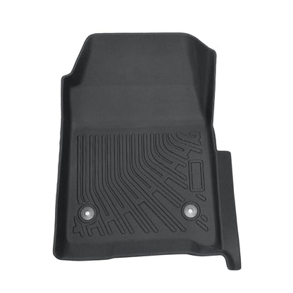 For 2024 2025 Chevy Silverado EV WT TPE Front & Rear Floor Mats Liners Set 3Pcs