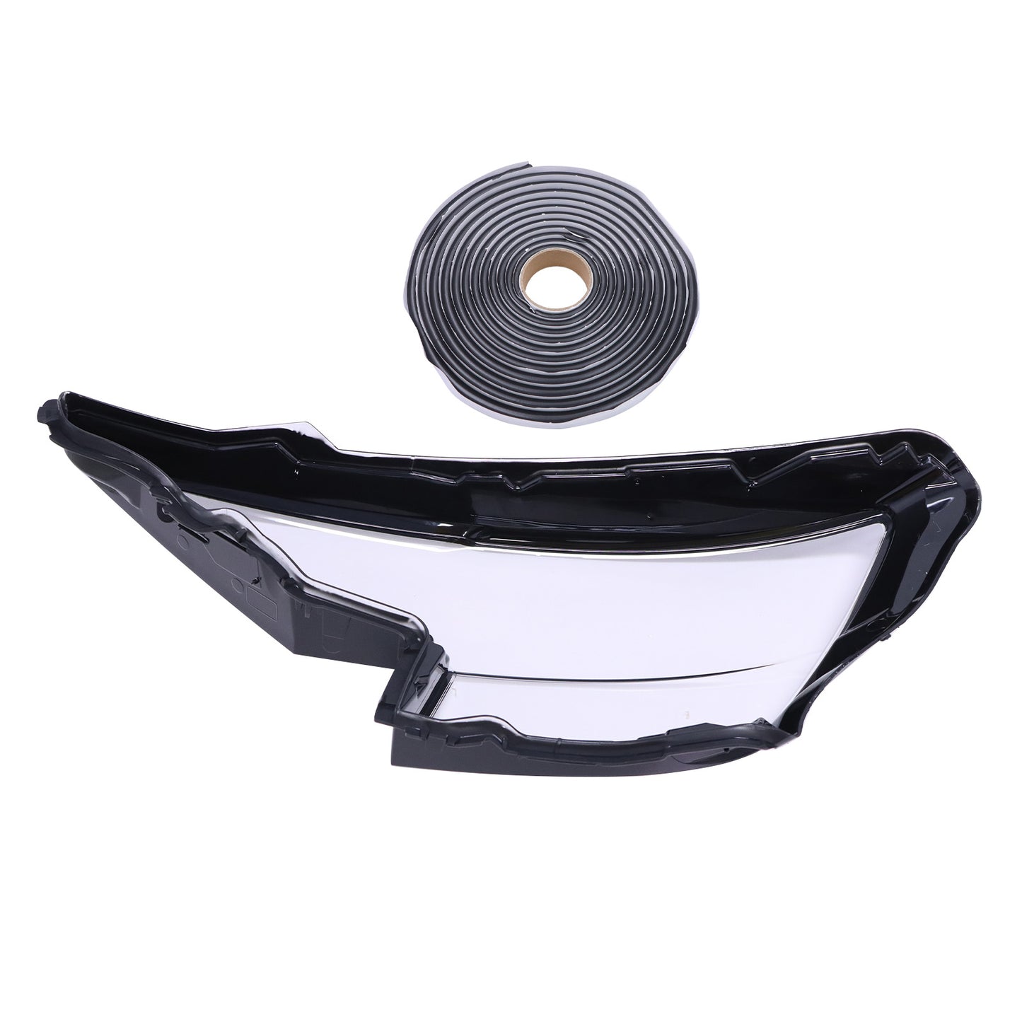 Right Passenger Side Headlight Lens Cover Shell+Glue For Audi Q8 SQ8 2019-2023