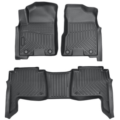 Floor Mats Liner For 2019-2024 Nissan Armada Infiniti QX80 All Weather TPE 3PCS
