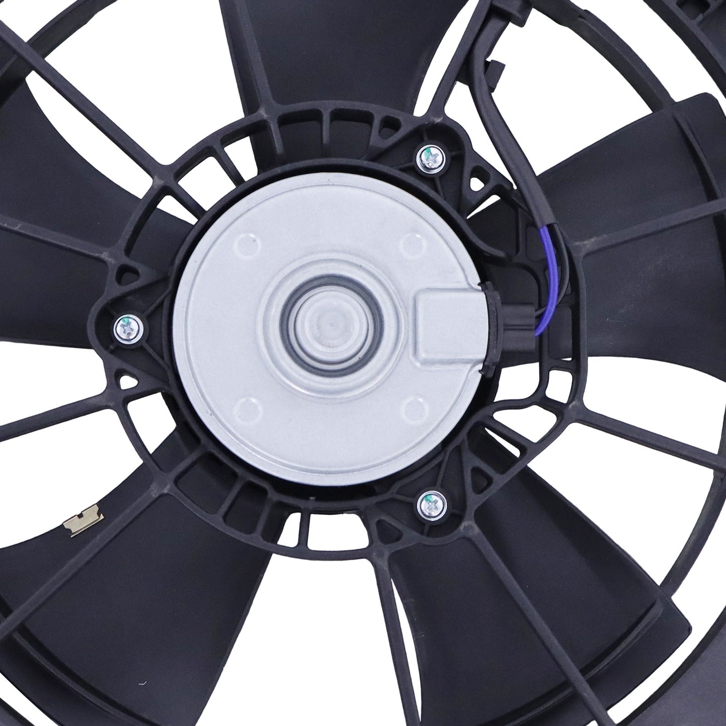 Pair of L/R AC Condenser Fan Assemblies with Shroud for Acura ILX 16-21