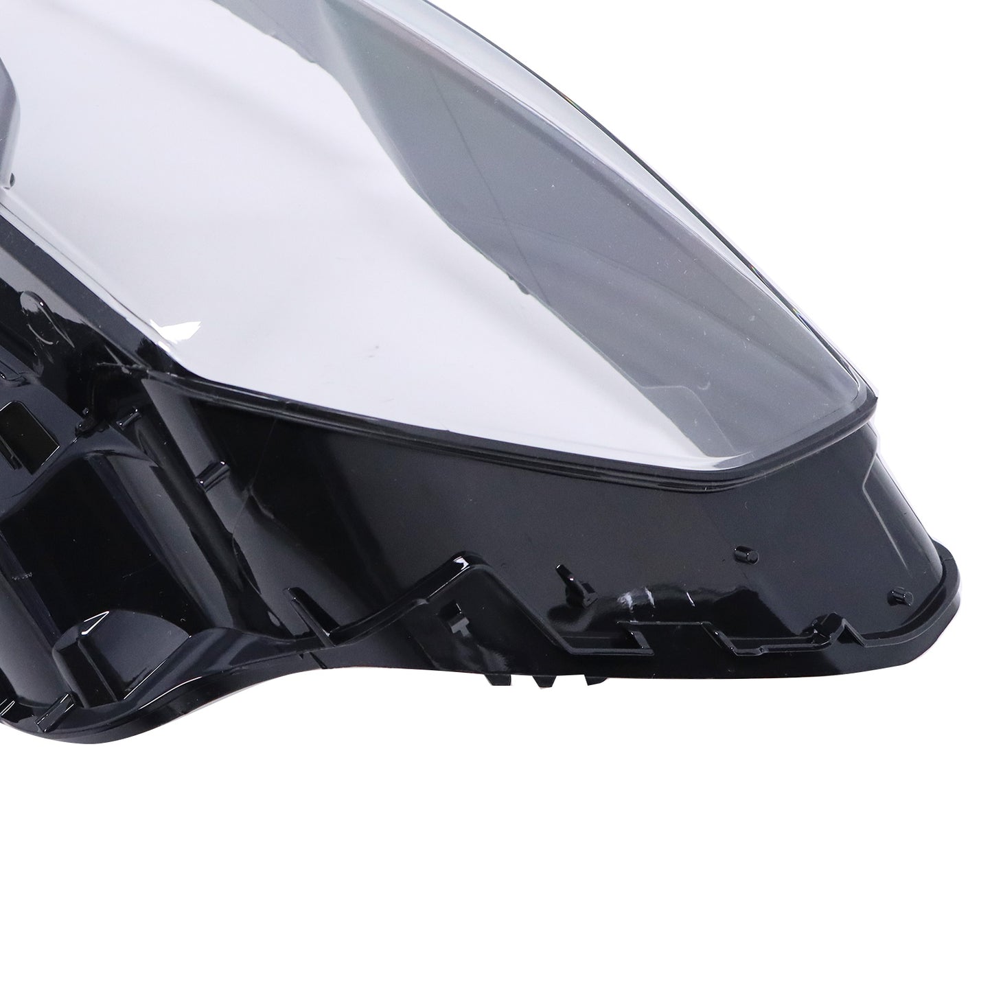 Left+Right Clear Headlight Lens Lamp Cover For 2019-2023 Audi Q3 Headlight Shell