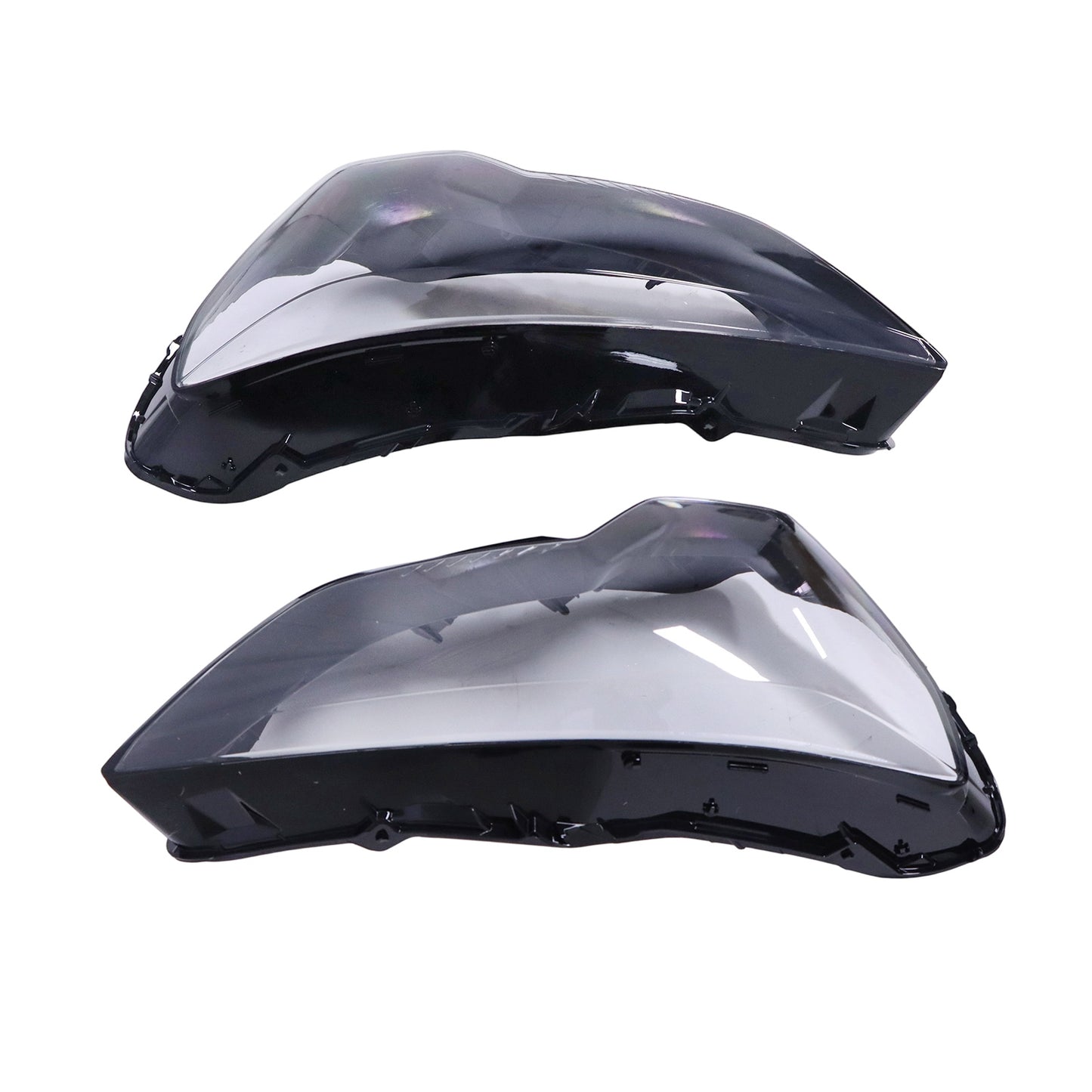 Left+Right Clear Headlight Lens Lamp Cover For 2019-2023 Audi Q3 Headlight Shell