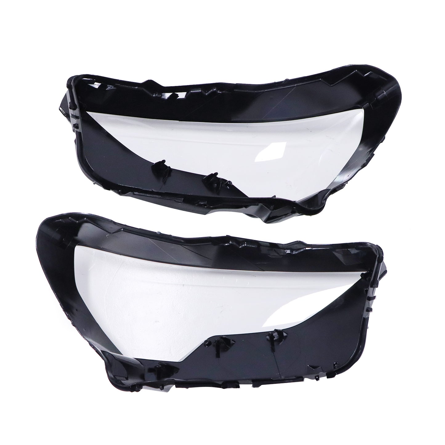 Left+Right Clear Headlight Lens Lamp Cover For 2019-2023 Audi Q3 Headlight Shell