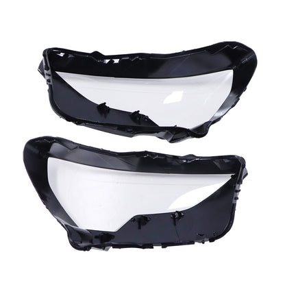 Left+Right Clear Headlight Lens Lamp Cover For 2019-2023 Audi Q3 Headlight Shell