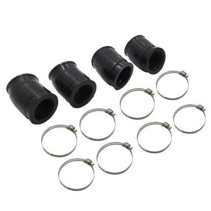 Carburetor Insulator Intake Boots Carb & Clamp For Honda CB750 16211-300-030 US