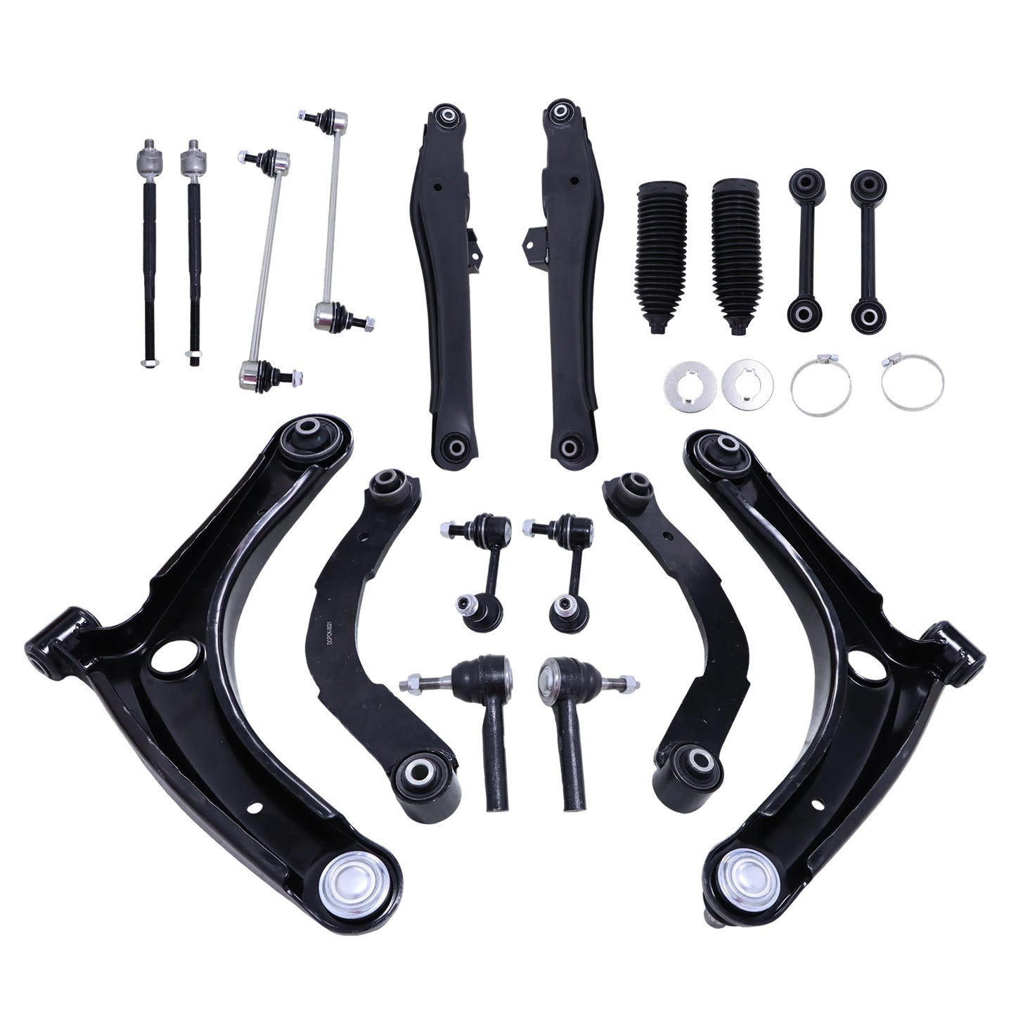 18* Front Rear Suspension Kit For 2017 Jeep Compass Latitude Limited North Sport