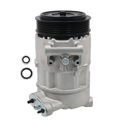 New A/C Compressor with Clutch For Pontiac G8 2008-2009 V6 3.6L 6-Groove 6SEU16C